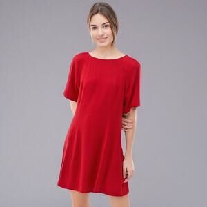 Zara Red Mini Dress Sz Medium
